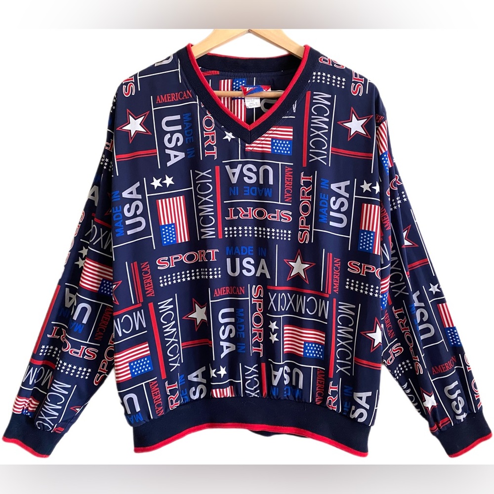 Tail Men's USA Graphic Shirt - Red, Blue, White